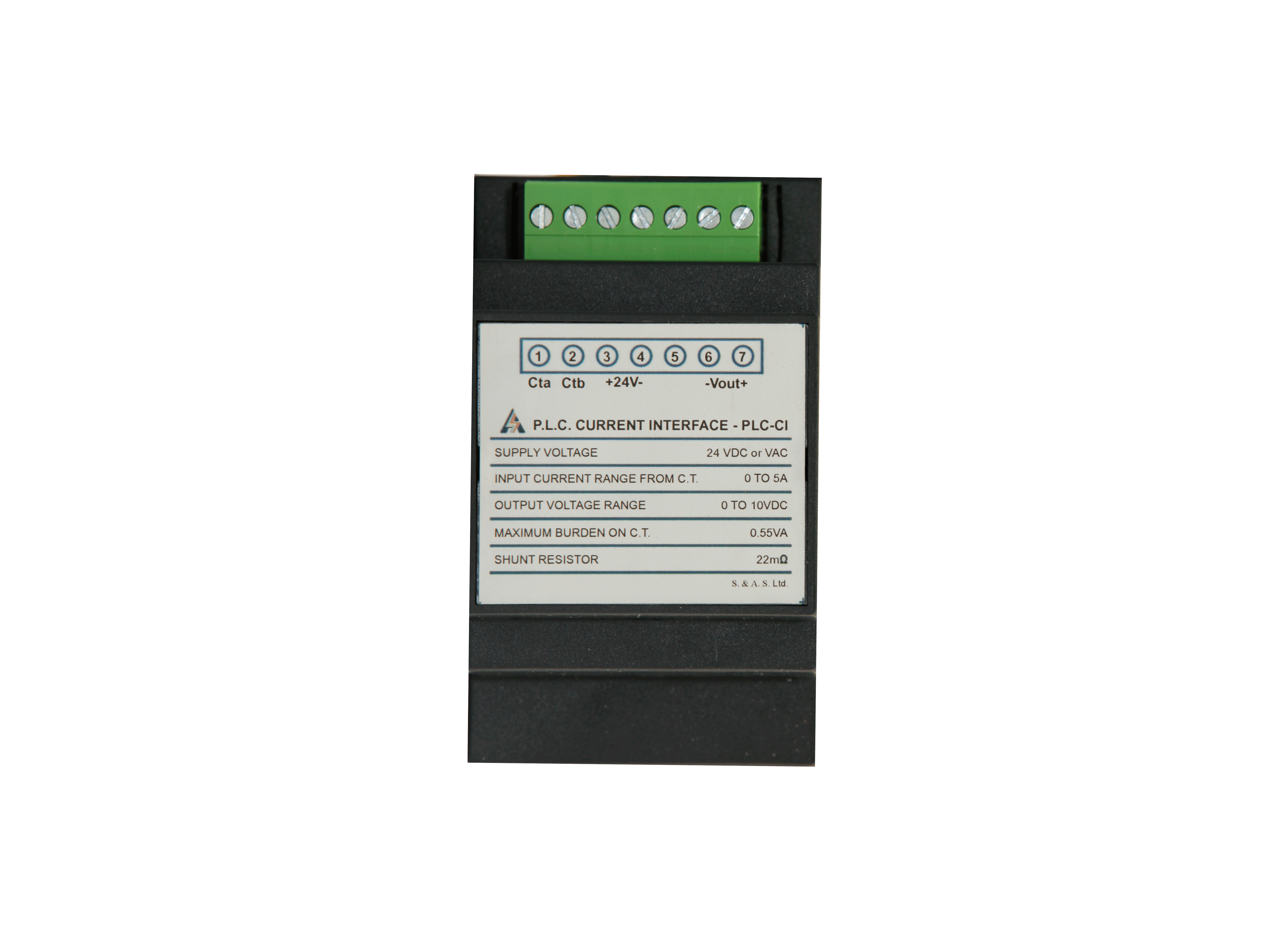 PLC  CURRENT  INTERFACE</br>PLC CI